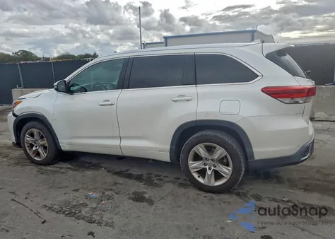 2018 Toyota Highlander Limited z USA, uszkodzony, nr VIN 5TDYZRFH2JS243012
